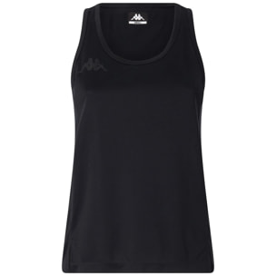 Kappa - T-Shirts & Top Donna Nero - Egri