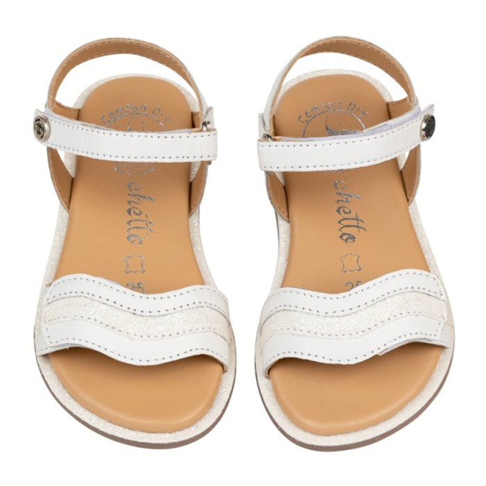 Sandalia Hawai Piel  Cabra. Velcro