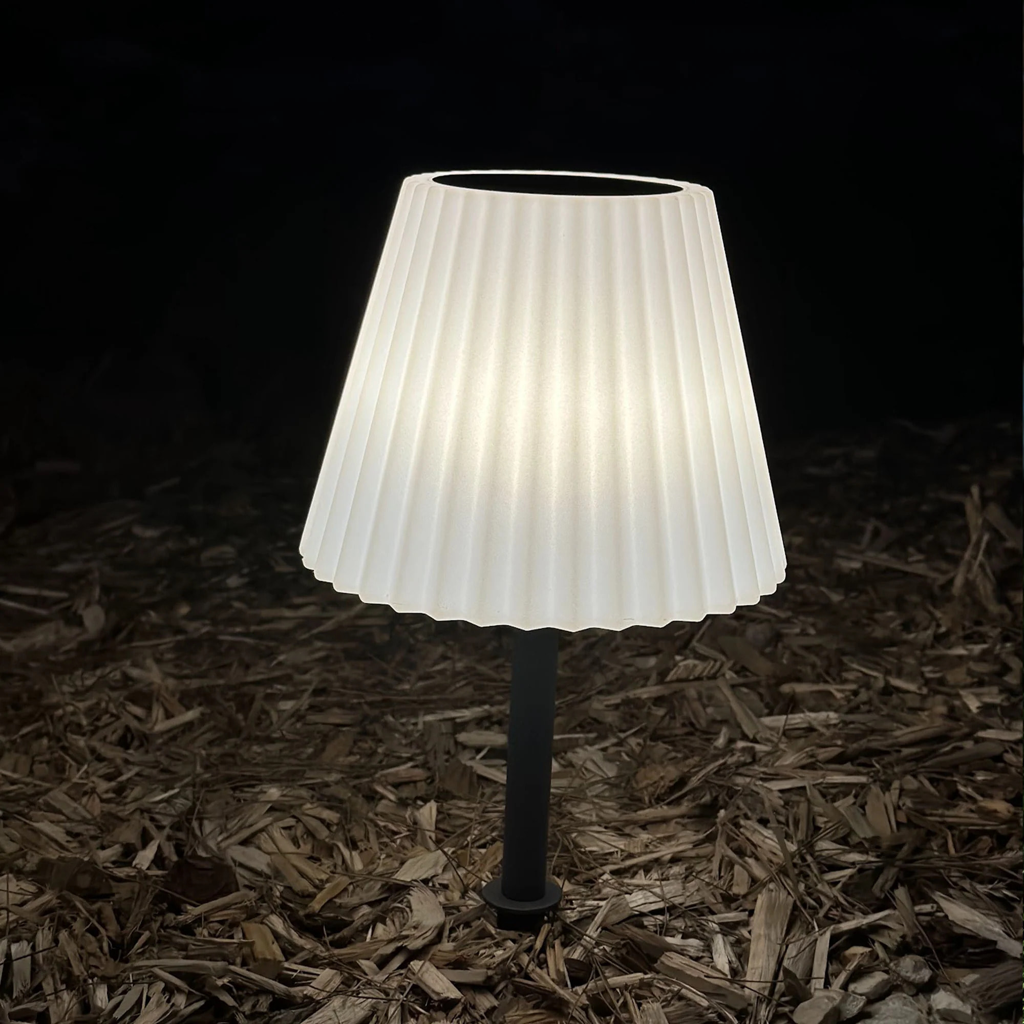 Lampe de table solaire LADY SPIKE H62CM