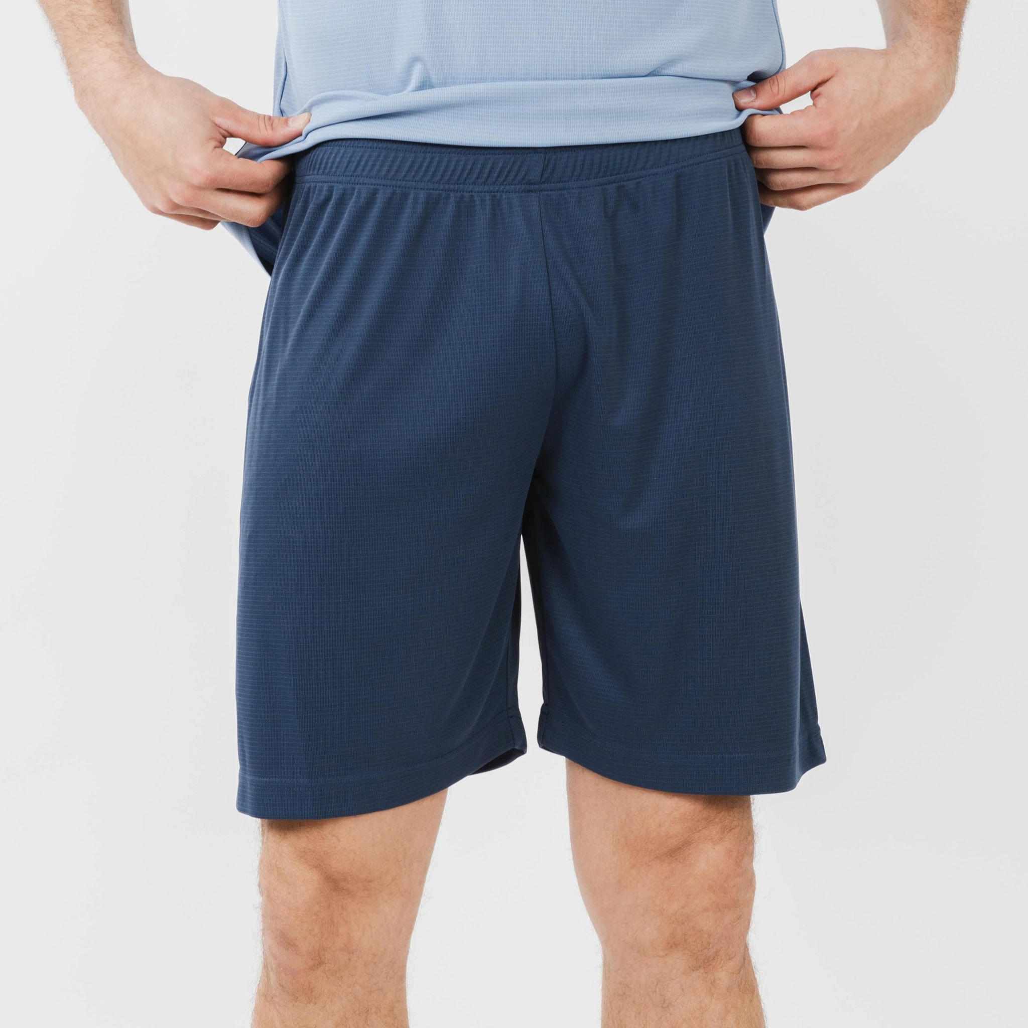 Conjunto deportivo corto tecnico hombre indigo marino