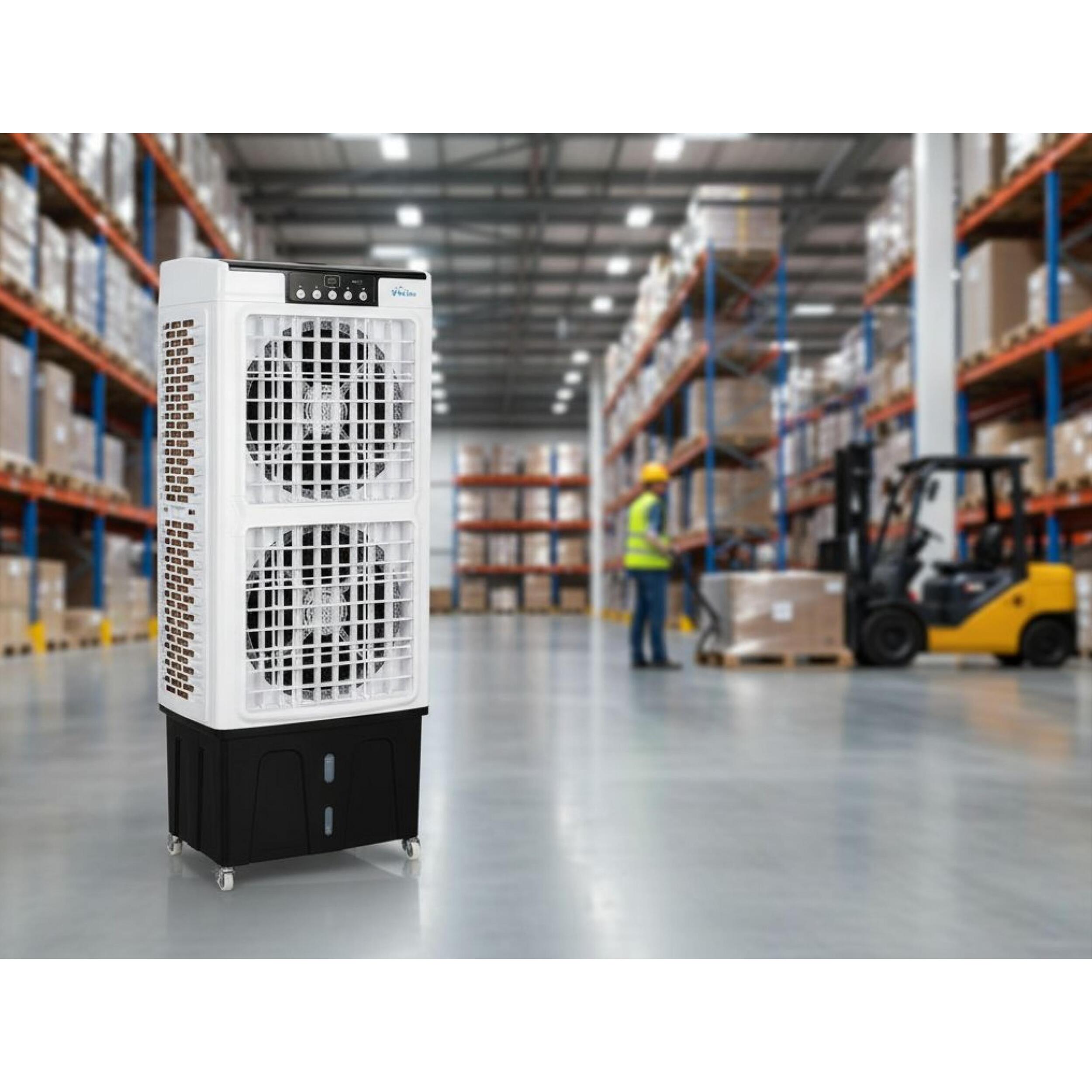 Climatizador evaporativo de gran caudal con ventilador RAFY 220 PURLINE