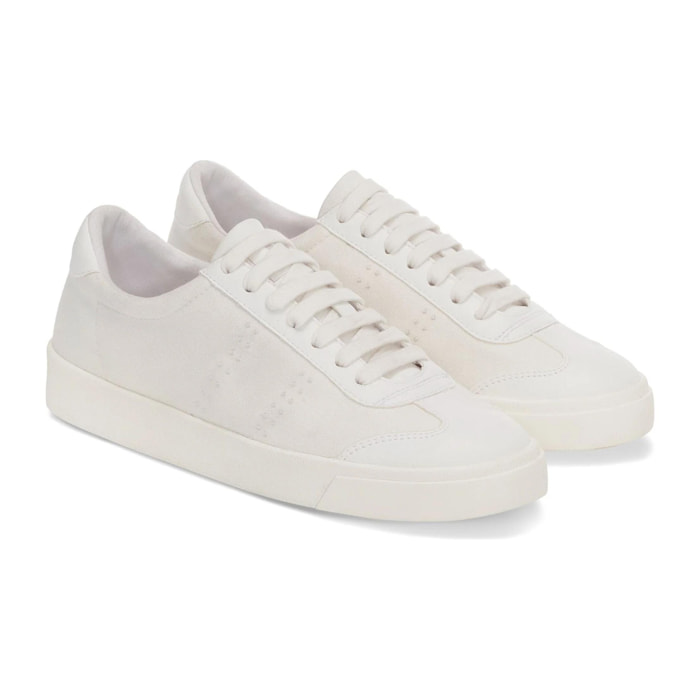 Superga Zapatillas Corte Bajo Hombre/Mujer 2843 CLUB S CAP CANVAS GRAPE-FAUX LEATHER