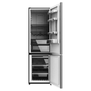 Frigorífico Combi 2 Puertas Bolero CoolMarket Combi 356 Dark D. 356 L, Altura 20