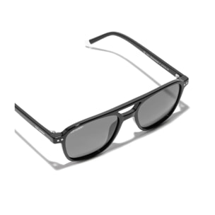 Gafas de Sol Jackson Square Shiny Black / Smoke D.Franklin