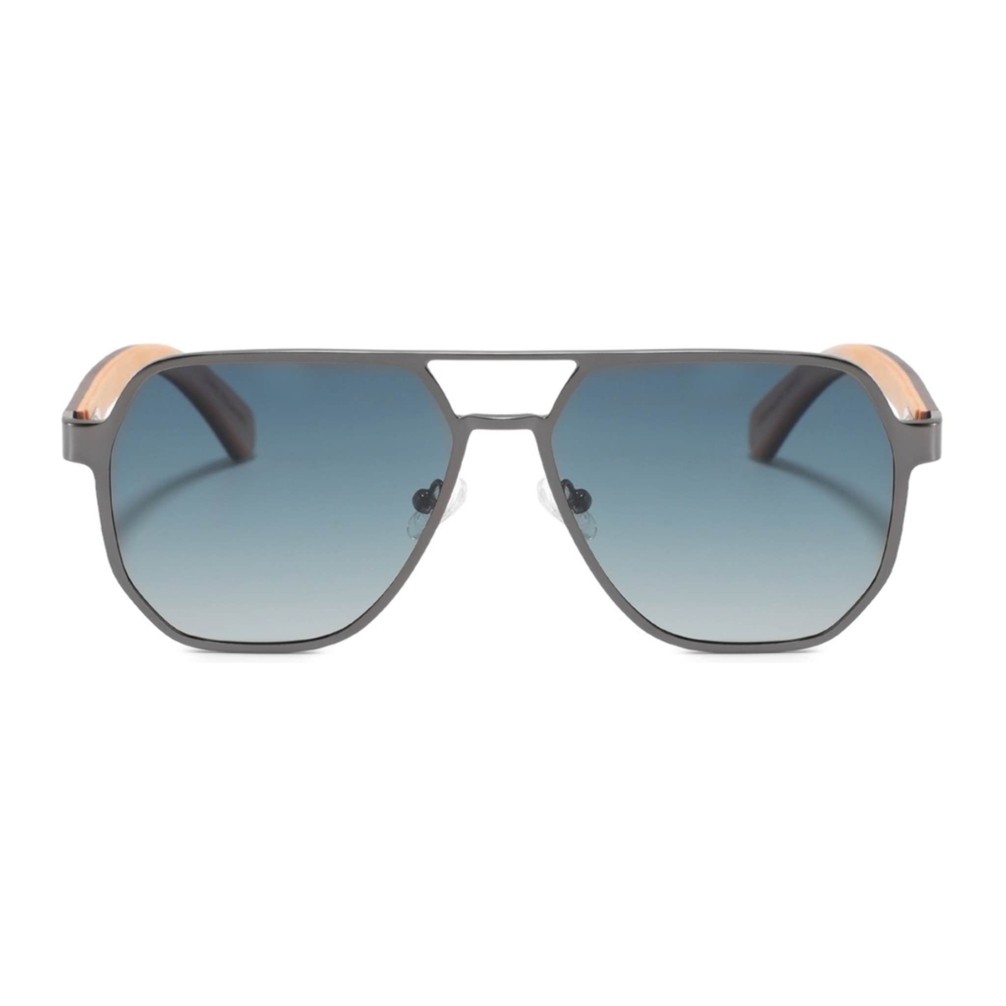 Gafas de Sol Feler 1801-3 Polarizadas de Madera Unisex 56 mm