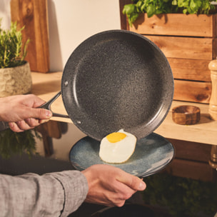 Poêle, 32 cm, Aluminium, Revêtement antiadhésif en céramique renforcée en titane