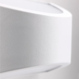 FORLIGHT Kapa aplique empotrable de pared exterior con luz led blanco neutro 4000K en color blanco