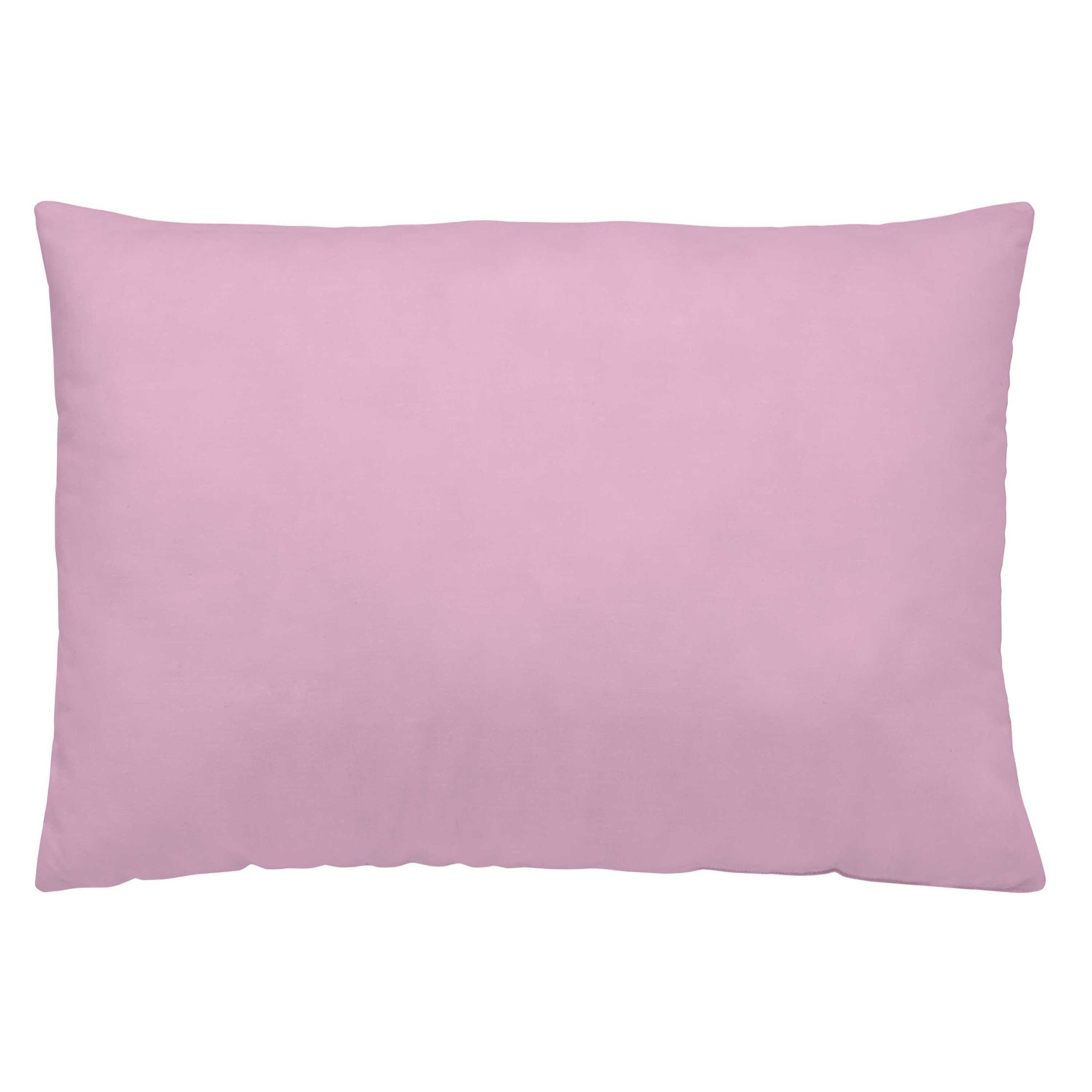 Naturals - Funda de Almohada - 100% Algodón - Rosa Claro