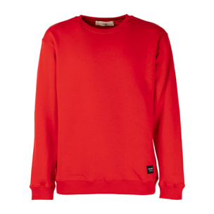 REIGN felpa uomo rosso