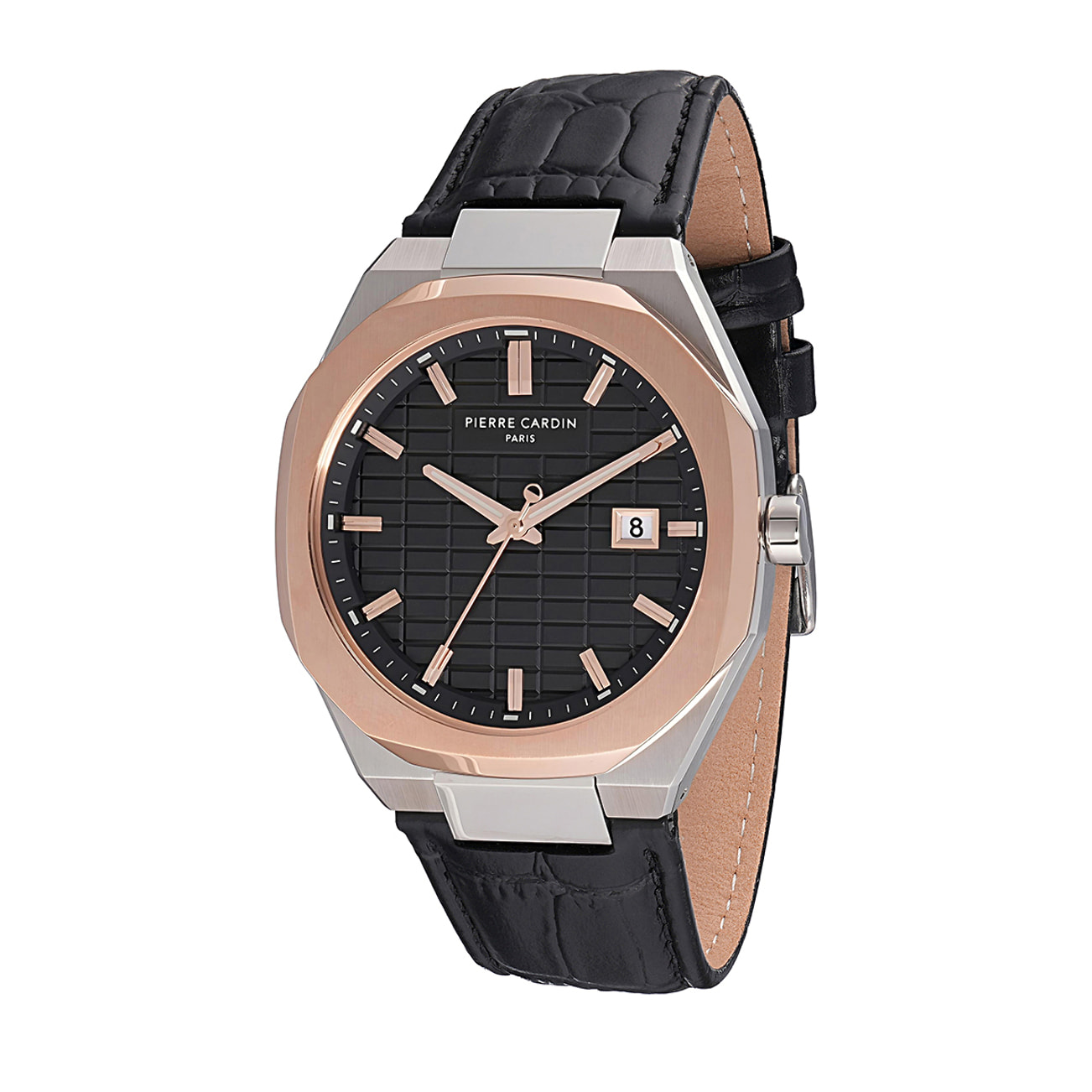 Reloj Pierre Cardin CF.1000.LB.1 Hombre Analogico Cuarzo con Correa de Cuero