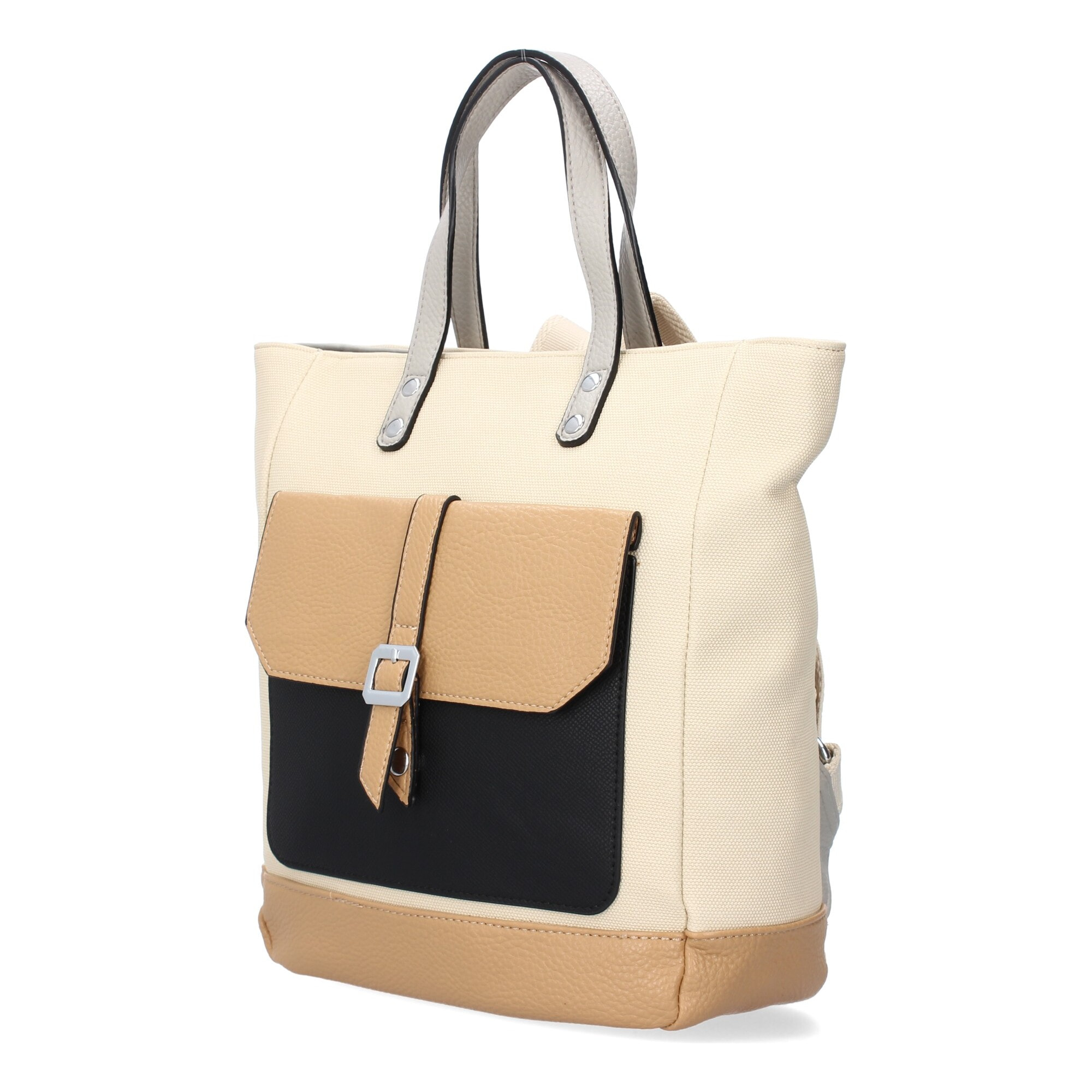 Mochila de Mujer, diseño moderno, Compartimento Principal con Cremallera, Bolsillo Frontal con boton de iman