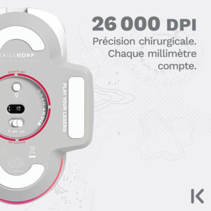 Souris Gamer Sans Fil SKILLKORP Ambi One noir Progress