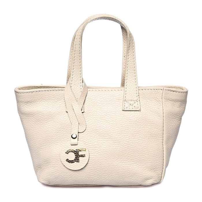 Borsa a mano Carla Ferreri Beige