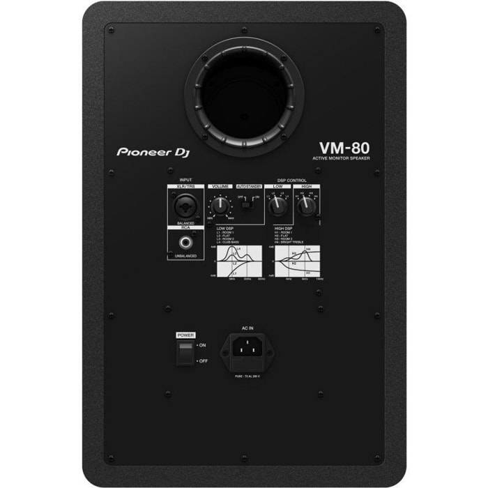 Enceinte bibliothèque PIONEER DJ VM-80 x1