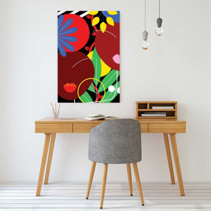 Tableau collage french kiss Tableau alu Dibond