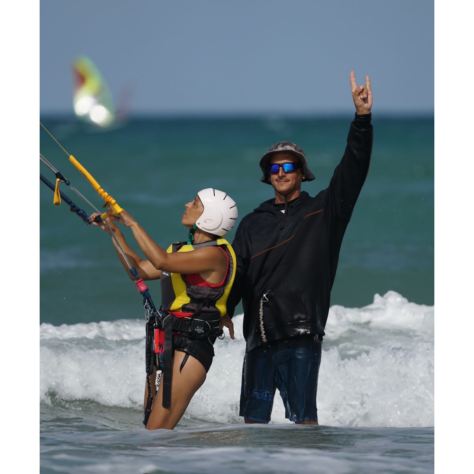 Gafas de deportes acuáticos OCEAN ARUBA - Negro mate / Ahumada