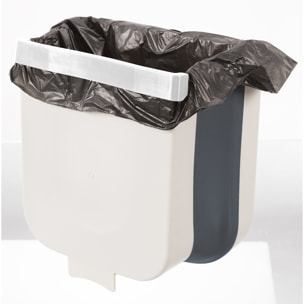 Poubelle Suspendue Pliable 4l