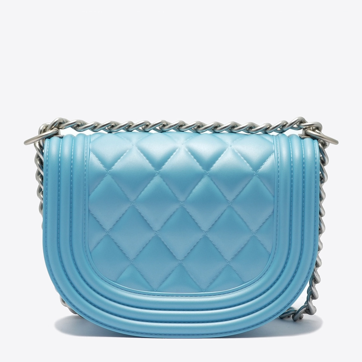 Borsa a mano da donna - Modello False - 100% PVC - 20.5 x 15.5 x 7.0 cm