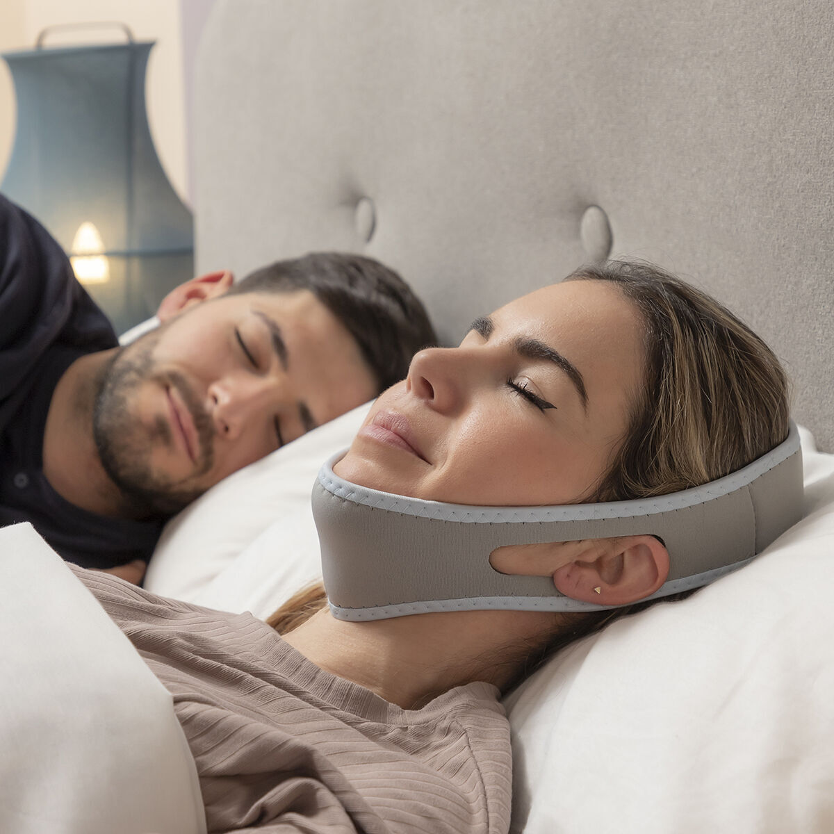 Banda Antirronquidos Stosnore InnovaGoods - Azul