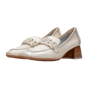 Mocasin Malta Crema 4,5 cm