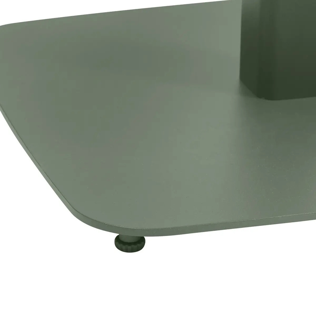 Table de jardin 2 places Alegoria 70x70cm vert laurier