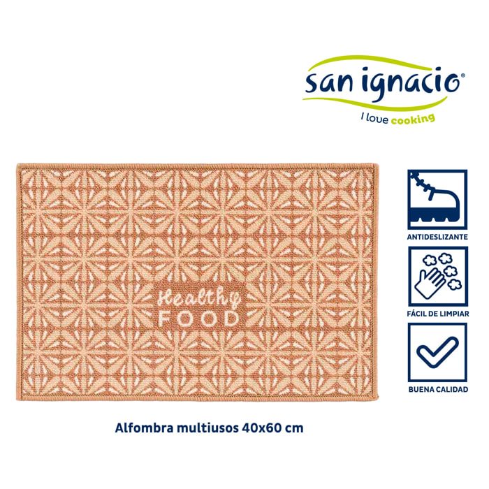 Alfombra multiusos healthy food 40x60cm colección kinvara