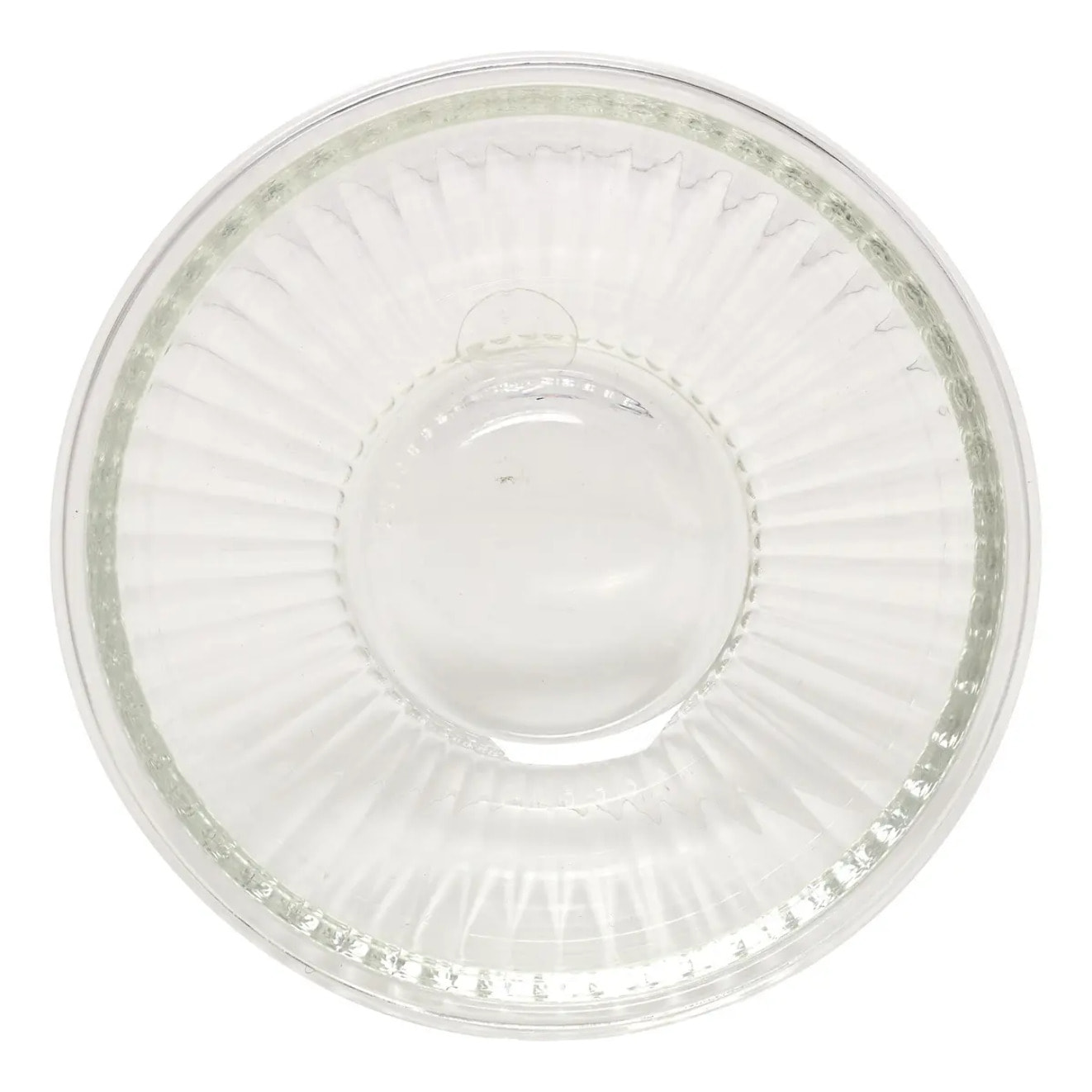 Lot de 5 saladiers verre Essentiels ronds D.27,3cm 200ml transparent avec couvercle