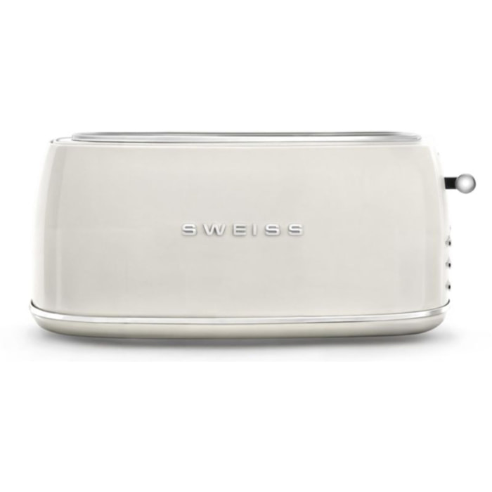 Grille-pain SWEISS + bouilloire vintage crème pack GRVKTL8