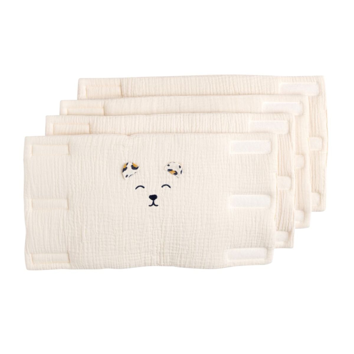 Protections de barreaux de lit bébé en gaze de coton