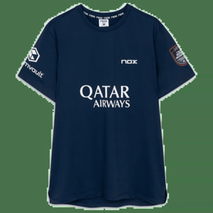 Camiseta Sponsors AT10 Azul Oscuro de Agustín Tapia 2026