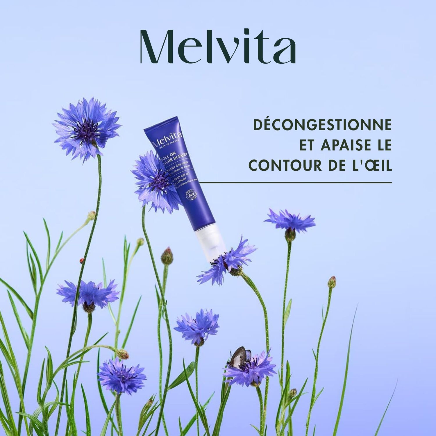 Roll-on Contour Yeux - Eau de Bleuet 10 ml