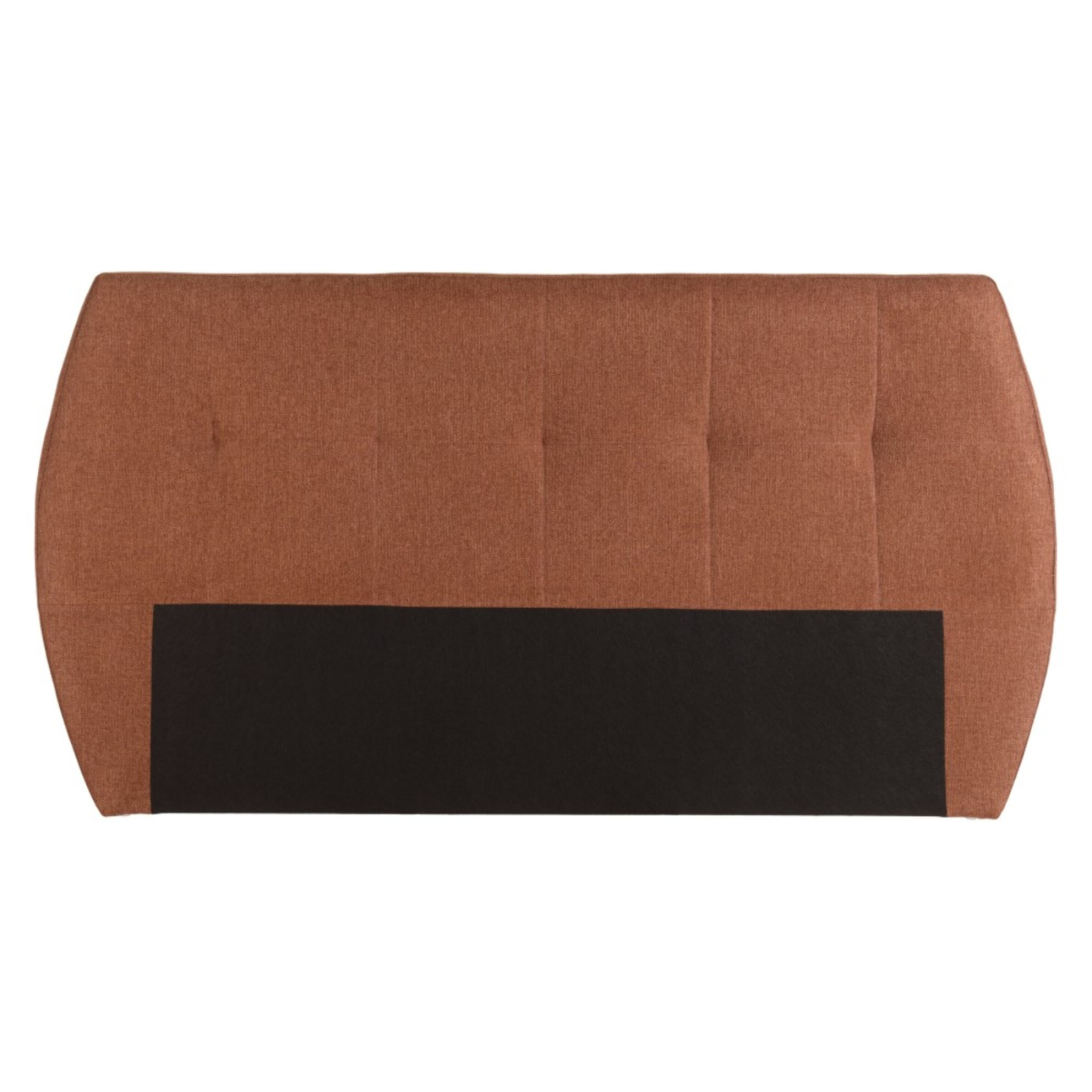 ARTHUR - Tête de lit rembourrée pour lits 140/160cm couleur terracotta