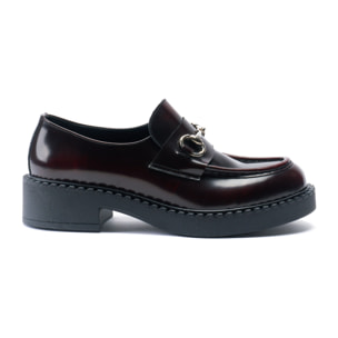 Mocassino British Passport Bordeaux