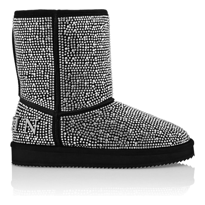 PHILIPP PLEIN Stivali a metà polpaccio senza tacco