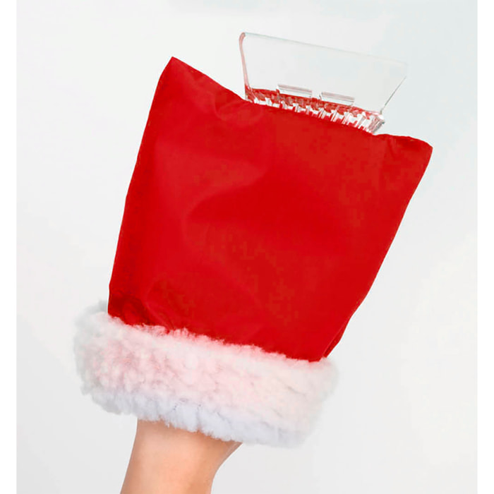 Rascador de hielo Dasha con manopla de protección en resistente poliéster 210T.