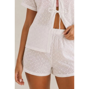 Pantaloni corti Bianco