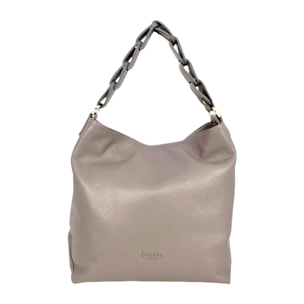 Borsa a spalla Cheval Firenze Lily Grigio