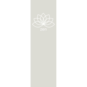 Film Fenêtre Anti Regard Occultant - ZEN FLEUR DE LOTUS - Stickers Autocollant Brise-Vue pour Vitre & Porte de Douche