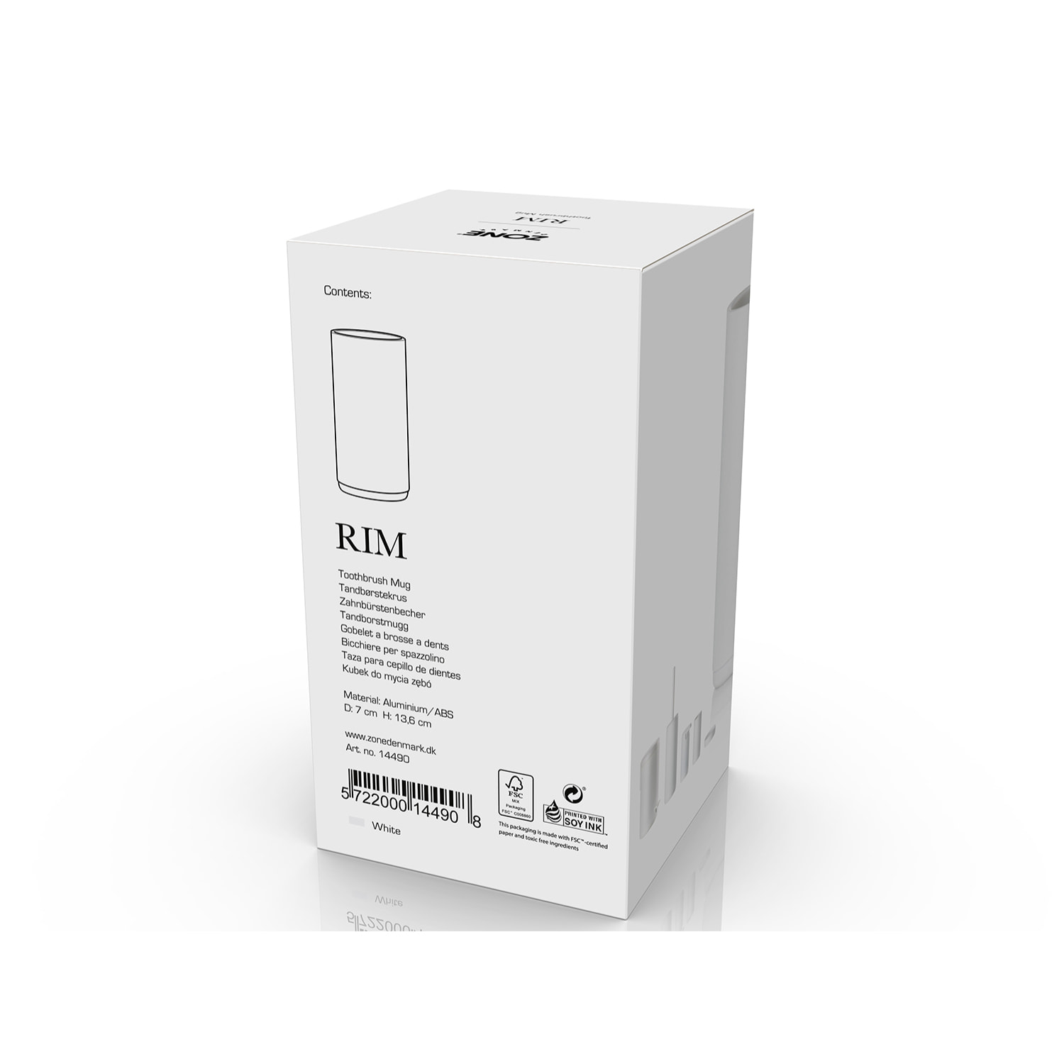 Gobelet pour brosse à dents Rim