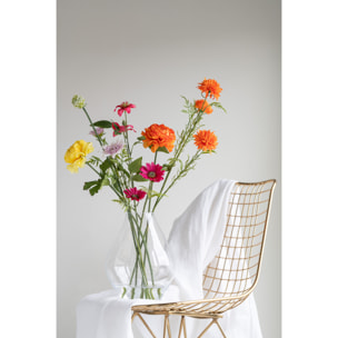 J-Line vase Abby  - verre - transparent - large - 28 cm de hauteur