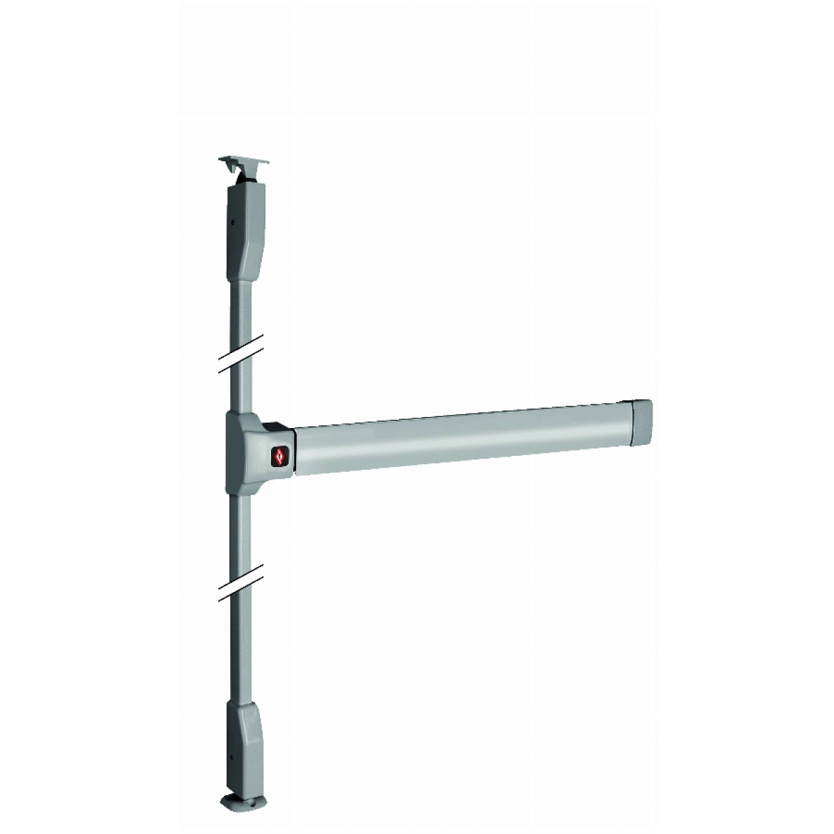 Fermeture anti-panique JPM Push bar 90+ - 2 points haut et bas - 1141 mm - Blanche - PJ2100-68-0A