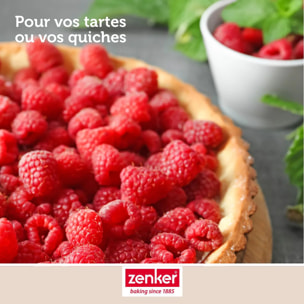 Moule à tartes 25 cm Zenker Silicone fibre de verre