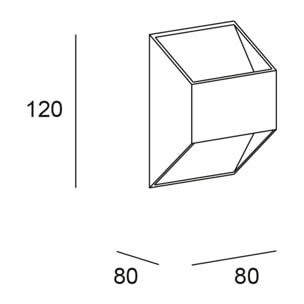 Forlight Aplique Ip20 Keop Led 4,6W 3000K Blanco 367Lm