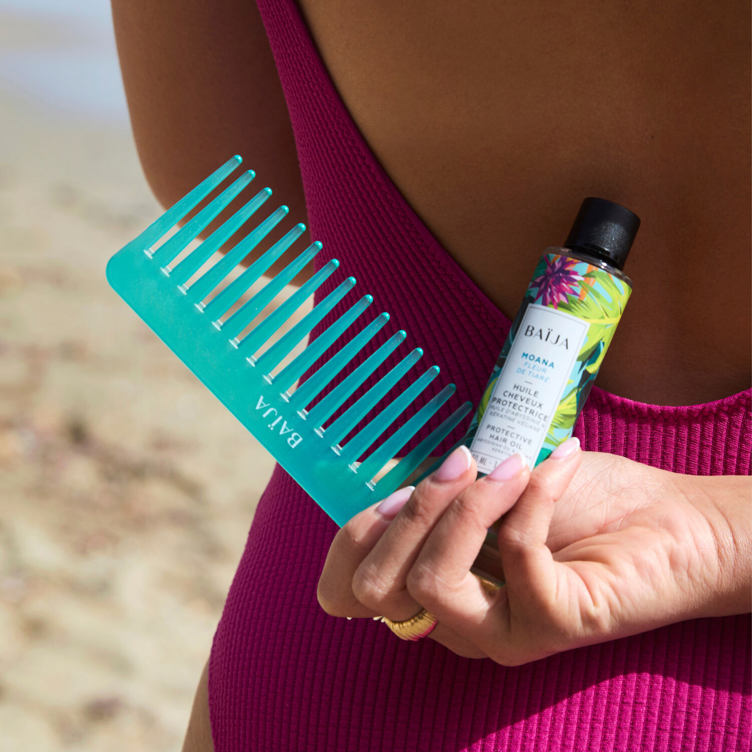 Moana - Huile Cheveux Protectrice Kératine Végane