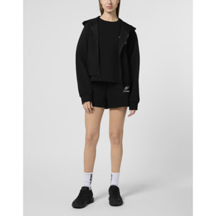 PLEIN SPORT Zip Hoodie Icon Scratch