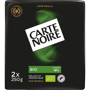Café Moulu BIO 2x250g - certifié Rainforest Alliance