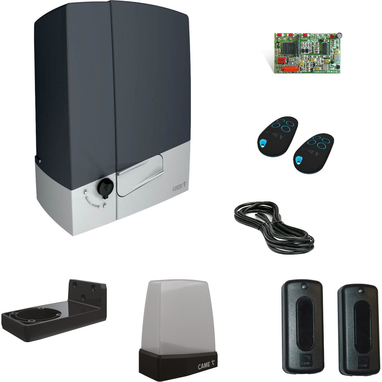 Kit automatisme portail coulissant BXV Connect Line 24V 400kg - CAME - 8K01MS-003
