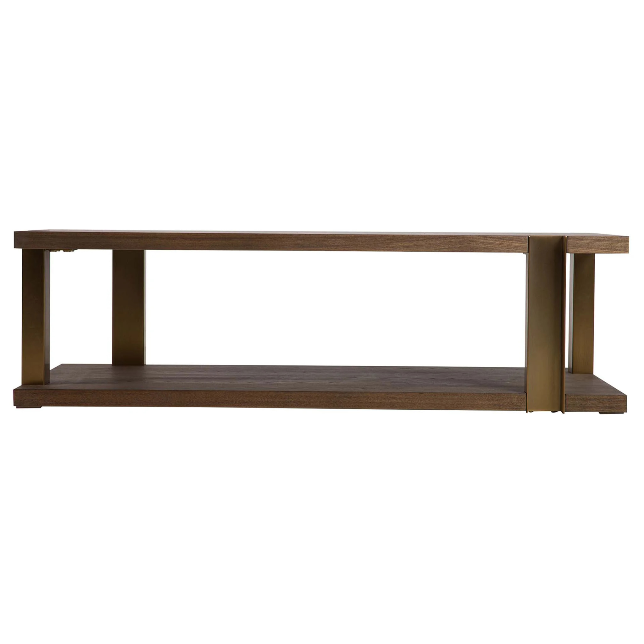 Mesa Centro Mdf Acero Inoxidable Noblesse 130x70x38 Cm