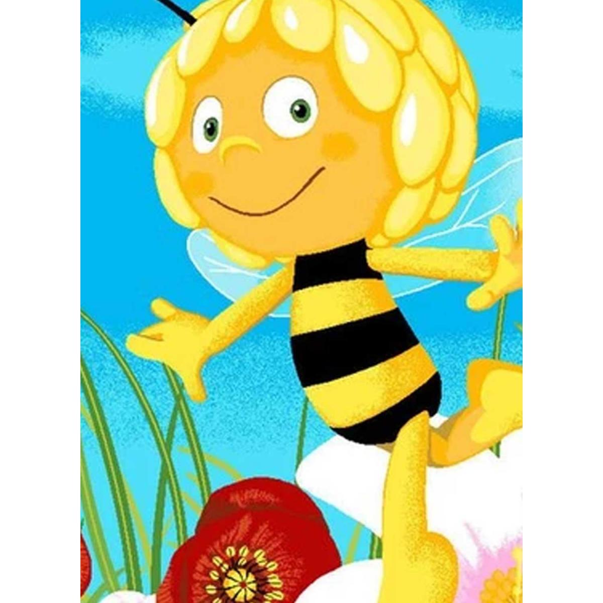 Tapis enfant Maya l'abeille