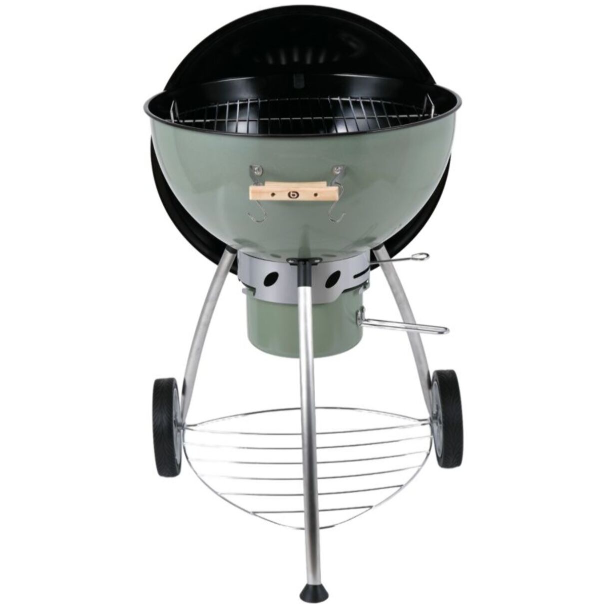 Barbecue charbon ESSENTIELB EBCK1 vert sur pieds  55 cm